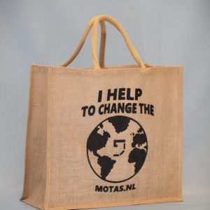 MOTAS jute bag – change the world