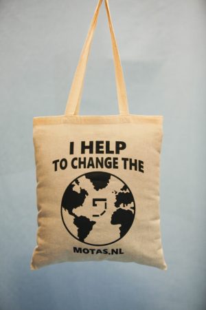 MOTAS cotton bag – change the world